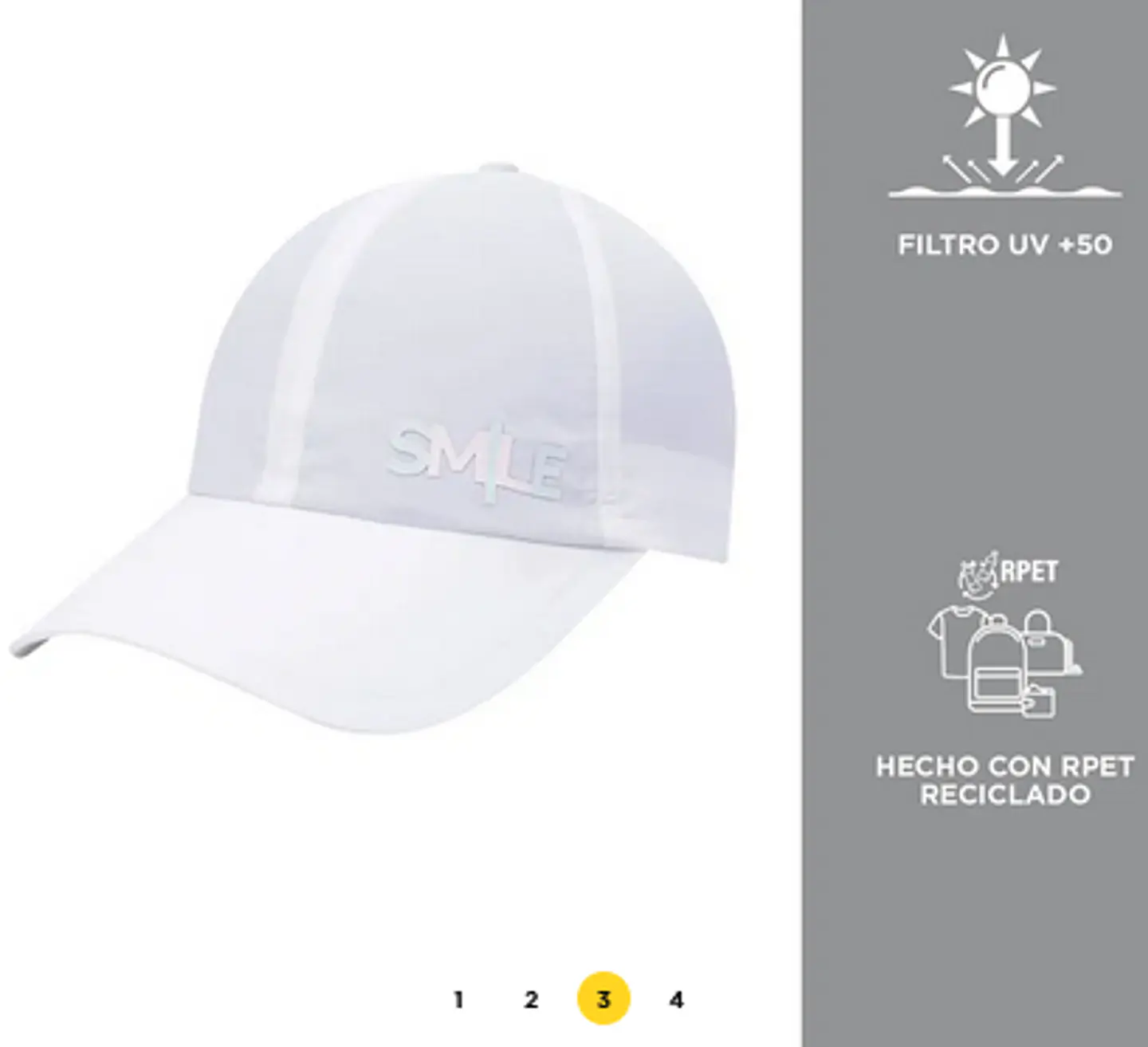 Gorra Beisbolera Eco Y Filtro Uv +50 Glamir 10