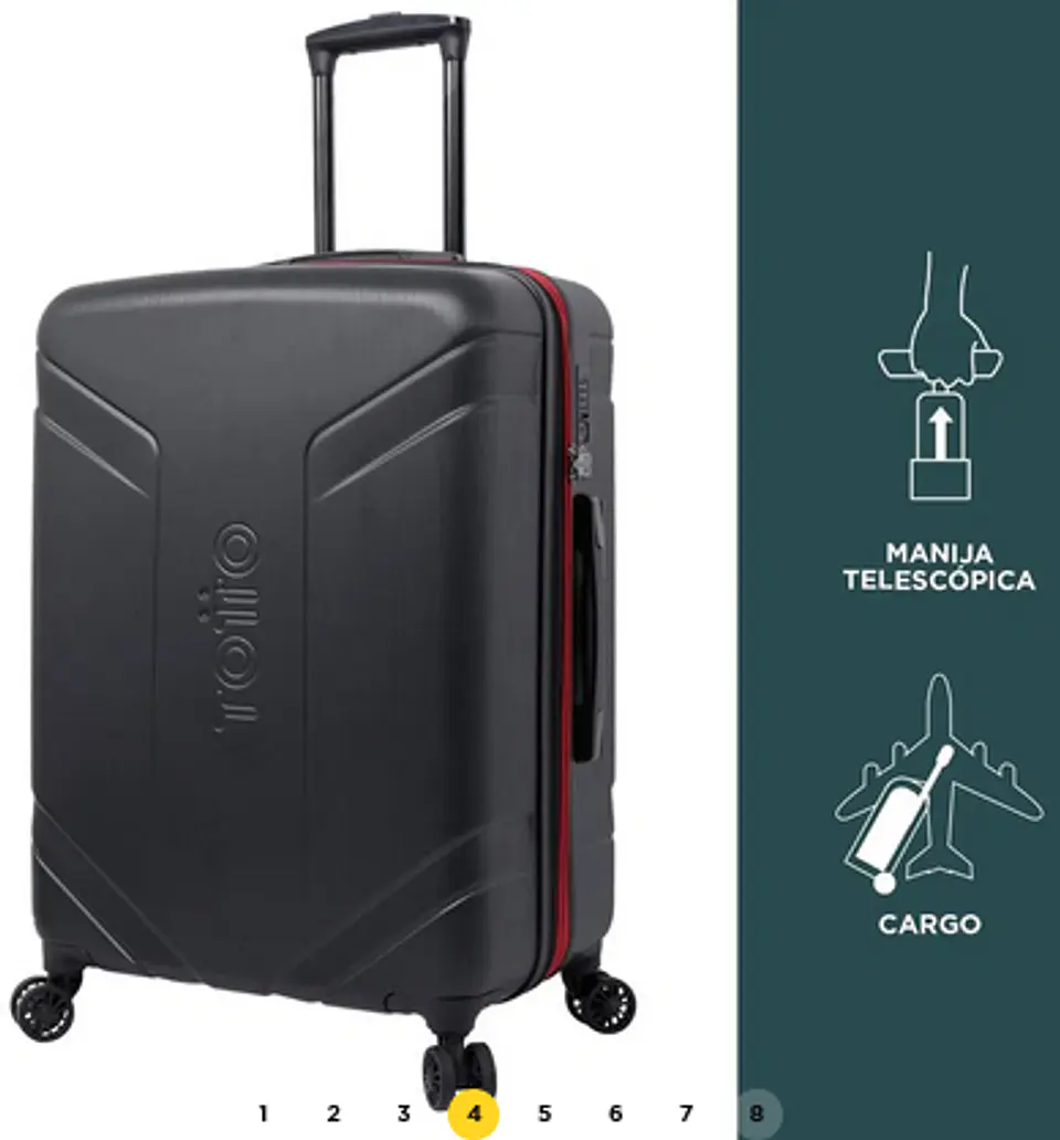 Maleta De Viaje Yakana M 4