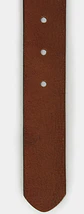 Cinturón Unifaz Geranio De Cuero Para Hombre Costura Decorativa - Miniatura 3
