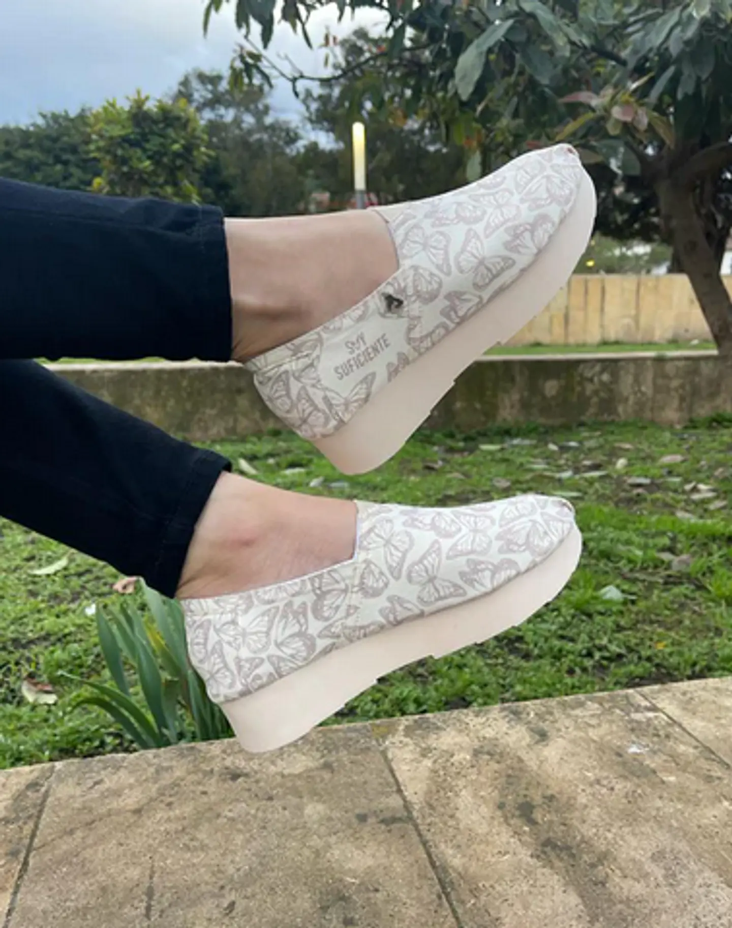 Zapato Pera D.K Plataforma Beige Soy Suficiente 1