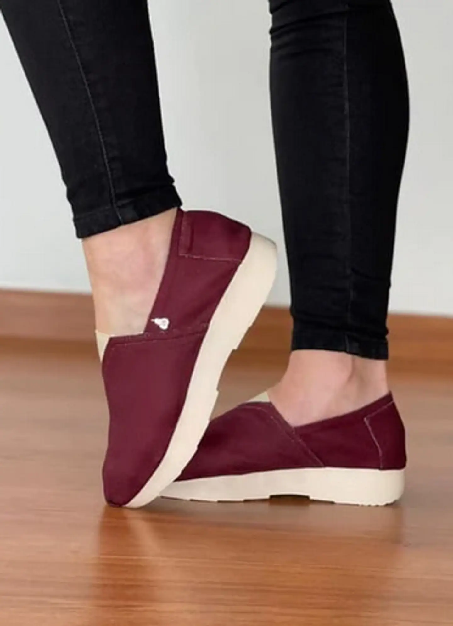 Zapato Pera D.K Plataforma Vinotinto 1