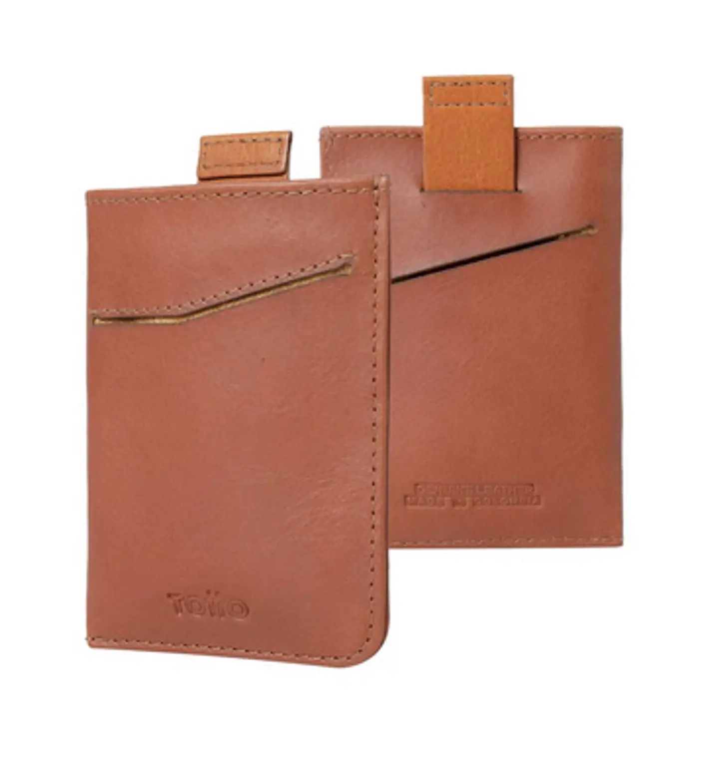 Billetera 100% Cuero Con Rfid Blocker Kamu  2