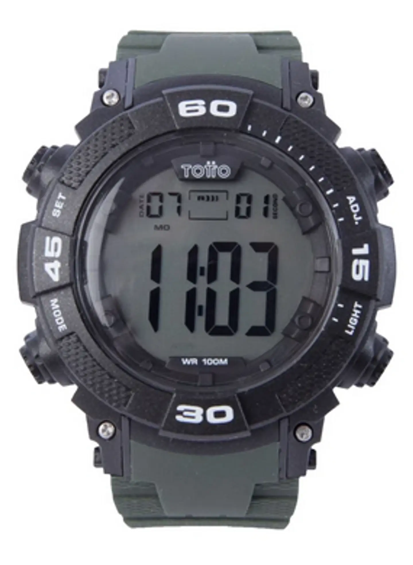 Reloj Digital 10 Atm Rutary 9