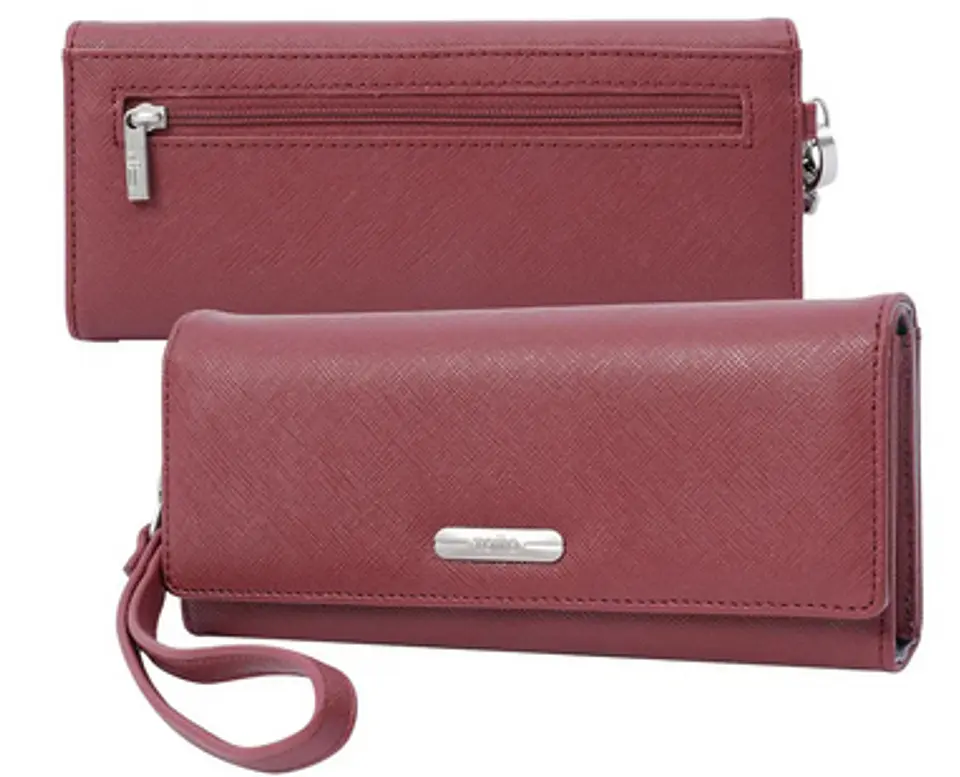 Billetera Pu Leather Rfid Lena 21