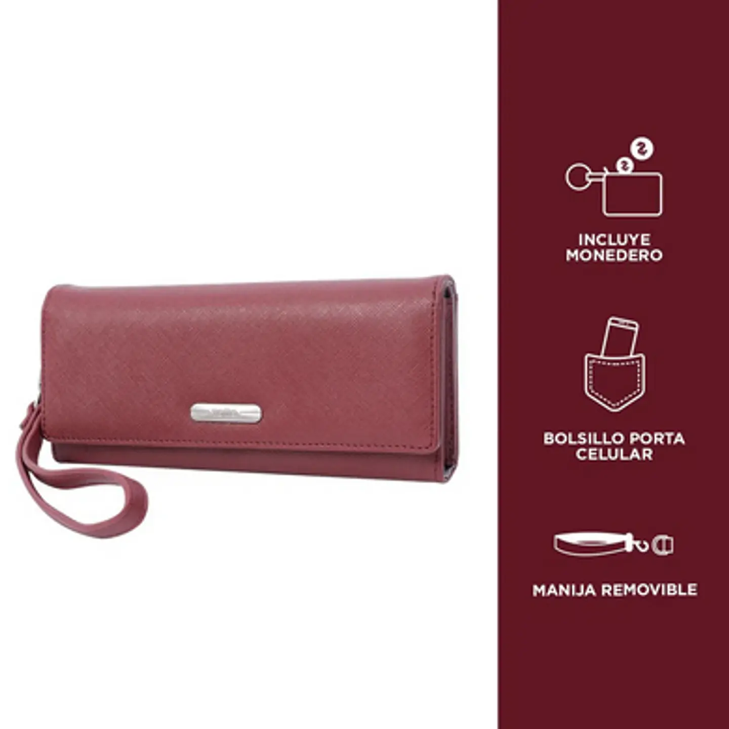 Billetera Pu Leather Rfid Lena 20
