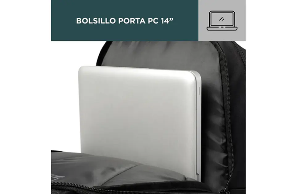 Morral Con Porta Pc Dinamicon 14