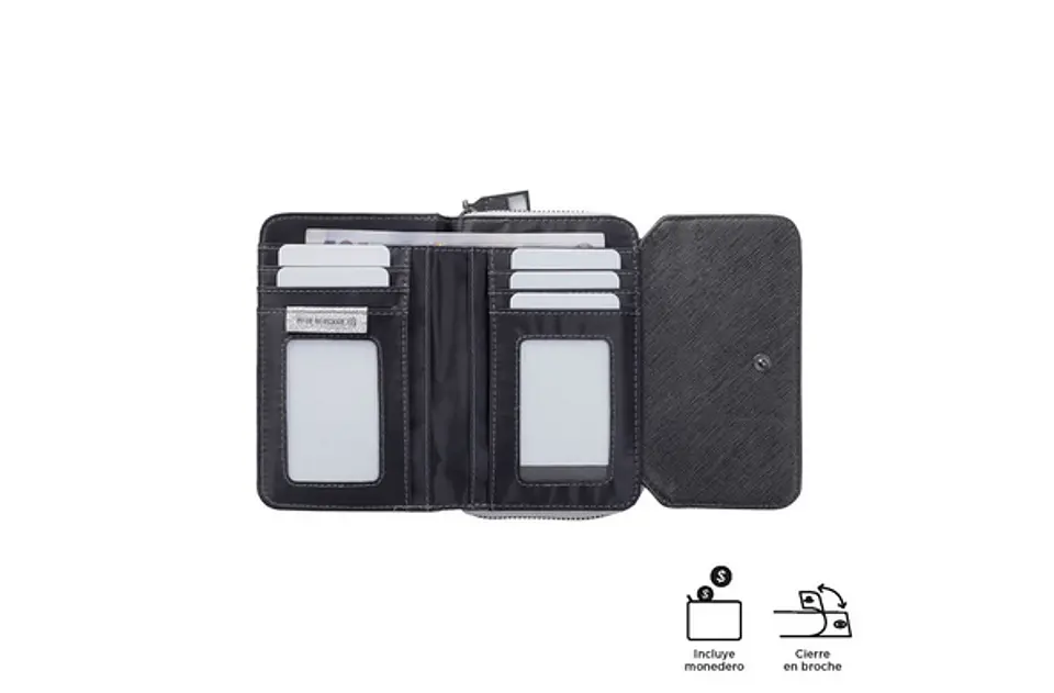 Billetera Pu Leather Rfid Cancri  24