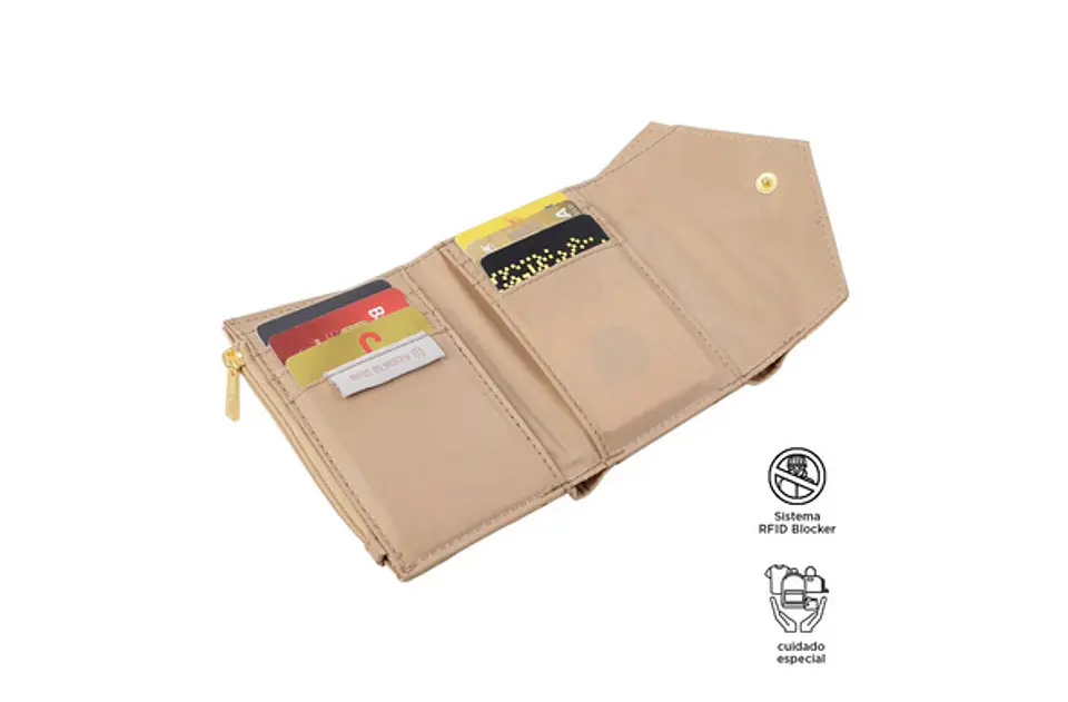Billetera Pu Leather Rfid Neysa  18