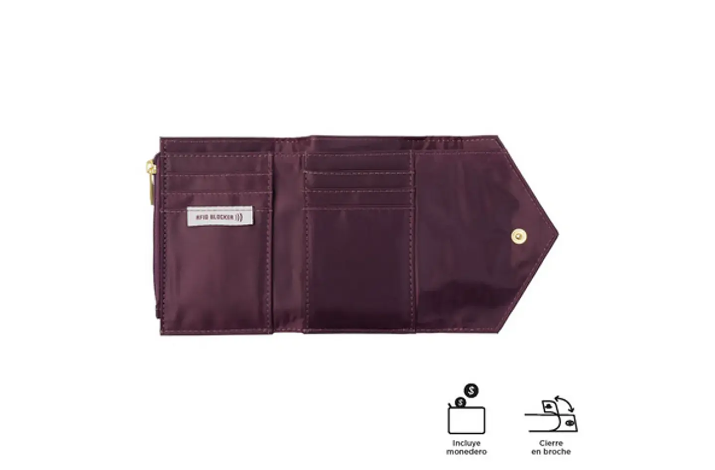 Billetera Pu Leather Rfid Neysa  24