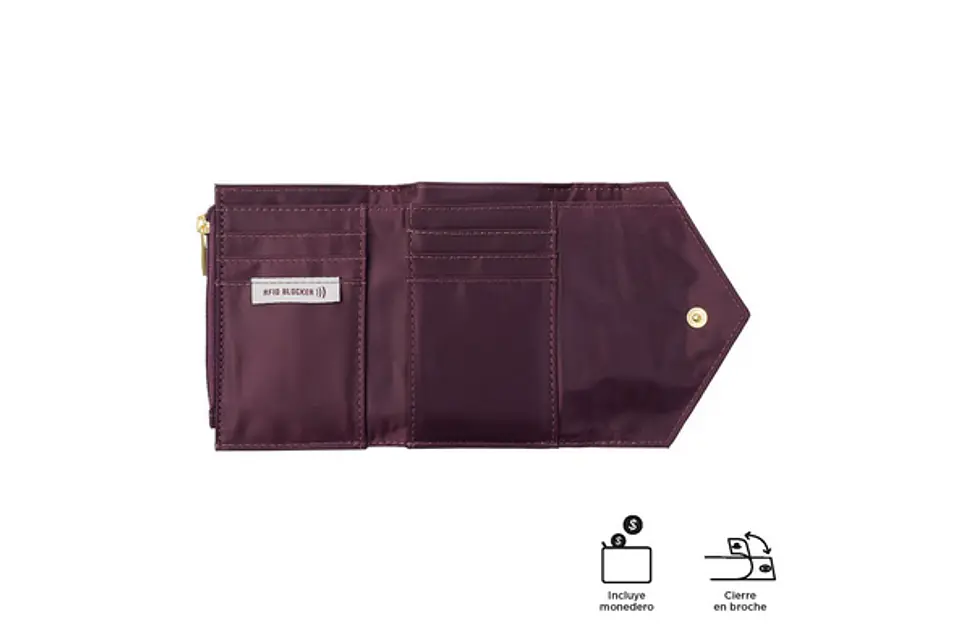 Billetera Pu Leather Rfid Neysa  24