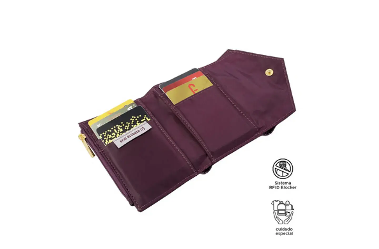 Billetera Pu Leather Rfid Neysa  23