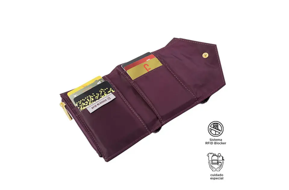Billetera Pu Leather Rfid Neysa  23