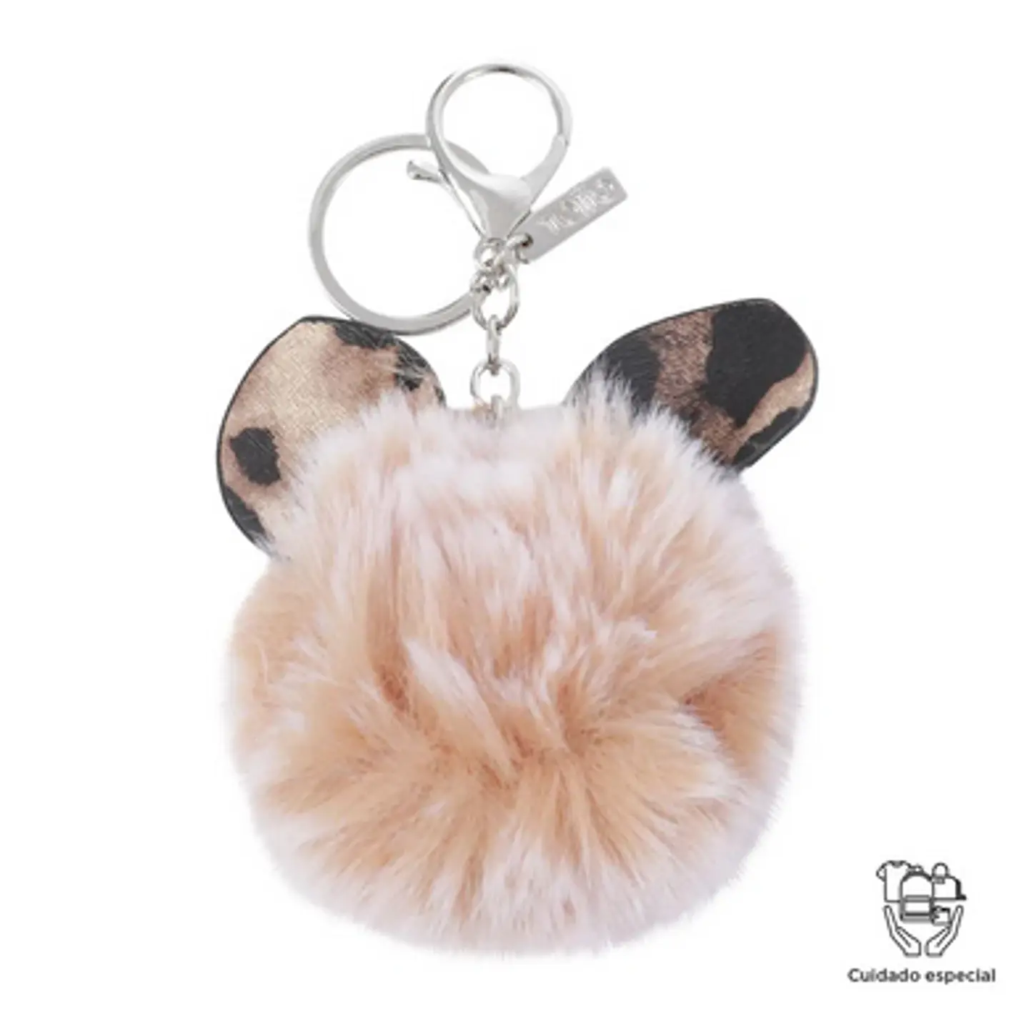 Llavero De Felpa Y Pu Leather Mouse 1