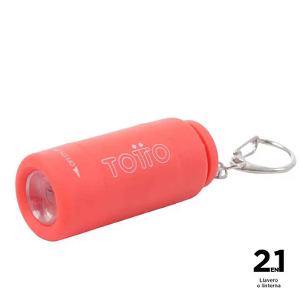 Llavero / Linterna 2 En 1 Flashlight 4