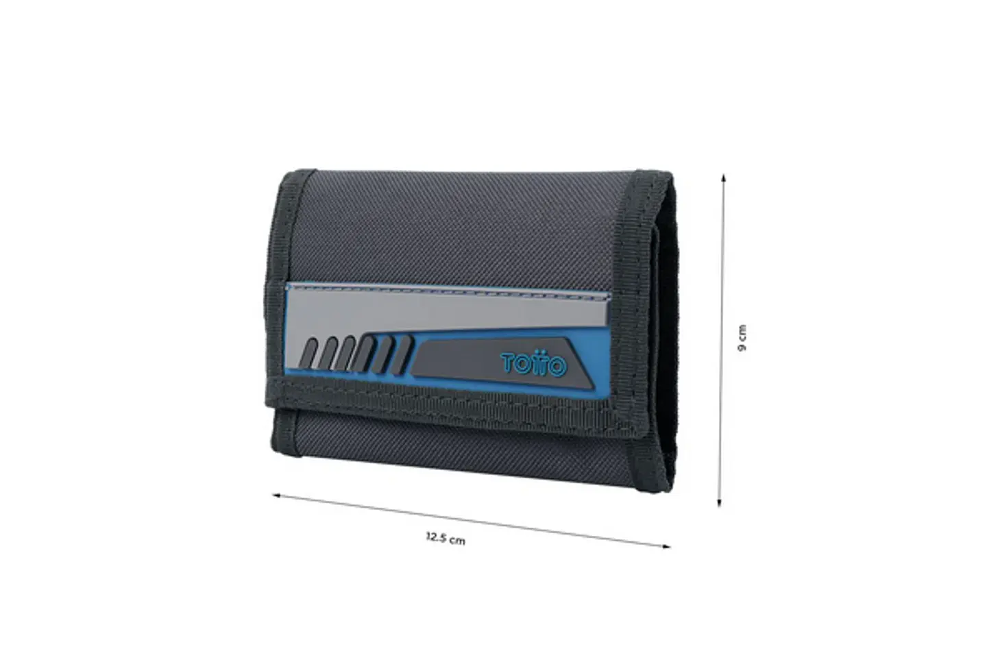 Billetera Lona Rfid Con Cadena Meeting 37