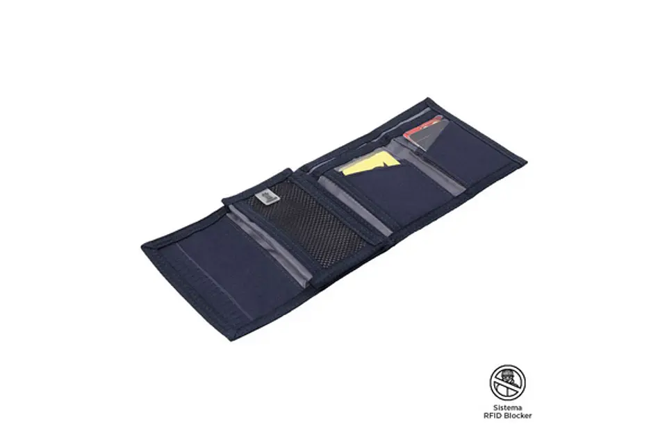 Billetera Lona Rfid Bako 20