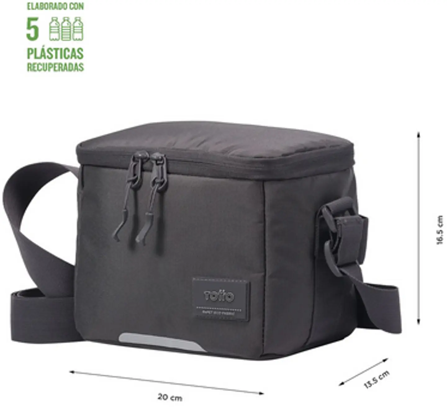 Lonchera Ecofriendly Unicolor Sensory 14