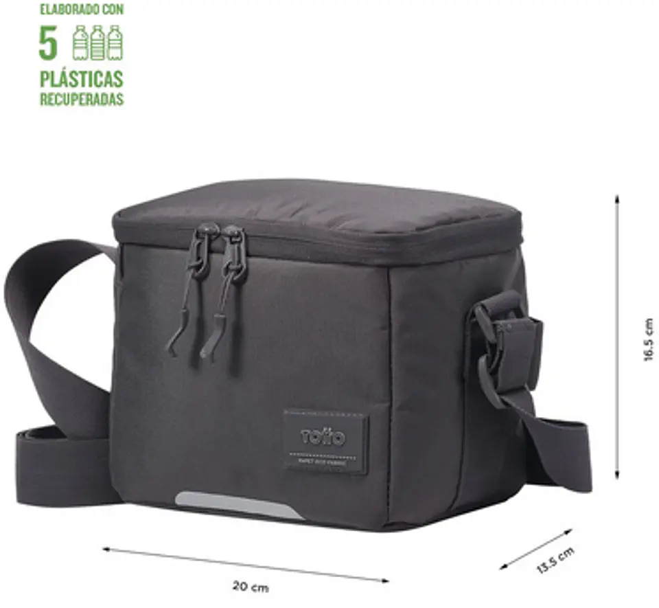 Lonchera Ecofriendly Unicolor Sensory 14