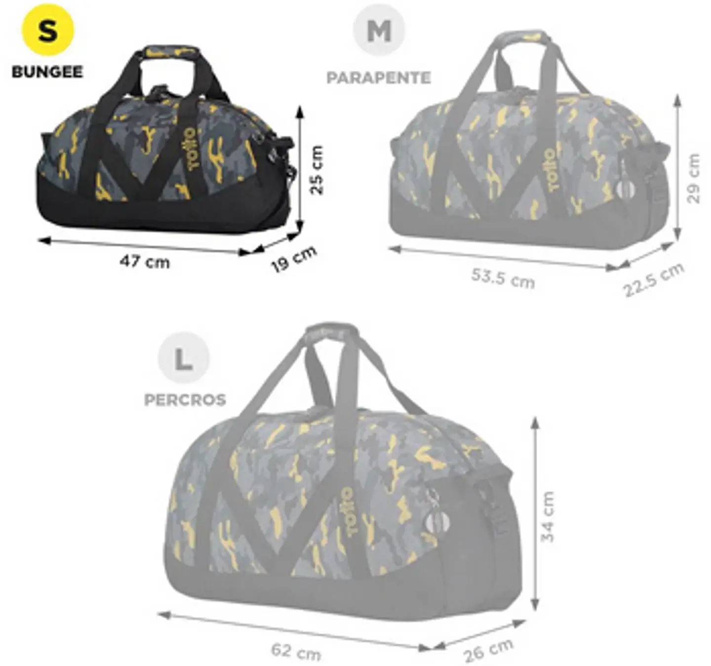 Maleta Deportiva Pequeña Bungee  24