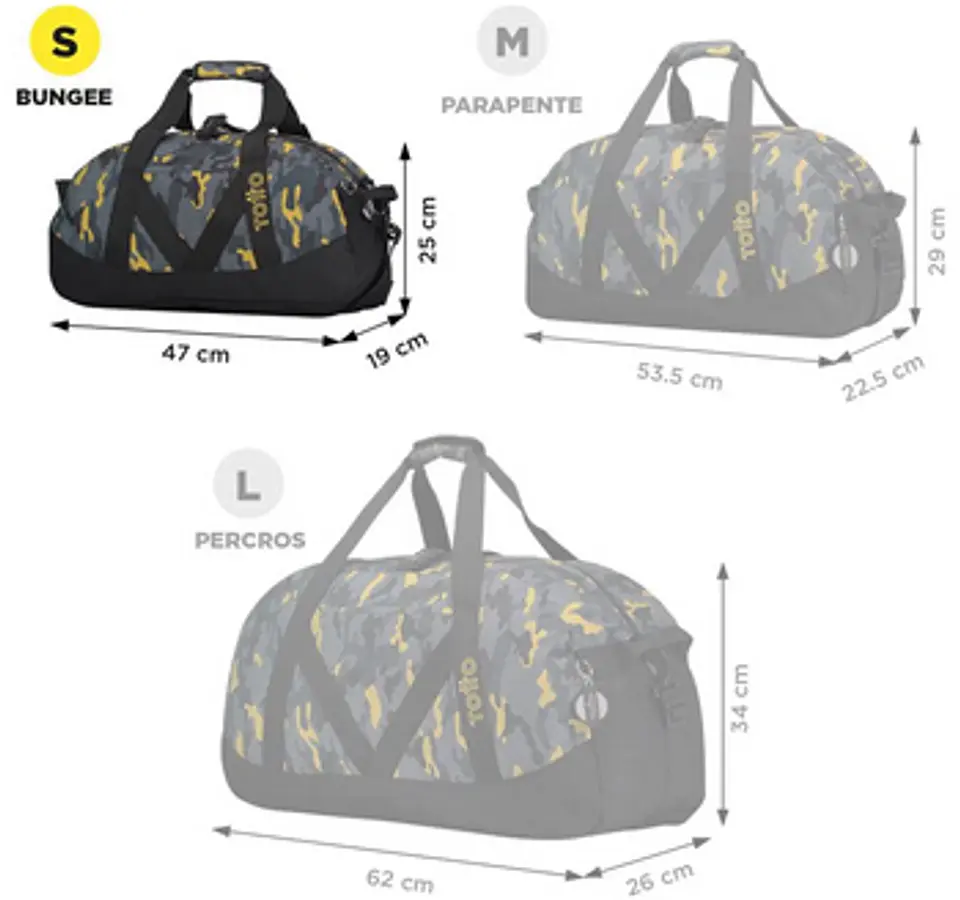 Maleta Deportiva Pequeña Bungee  24