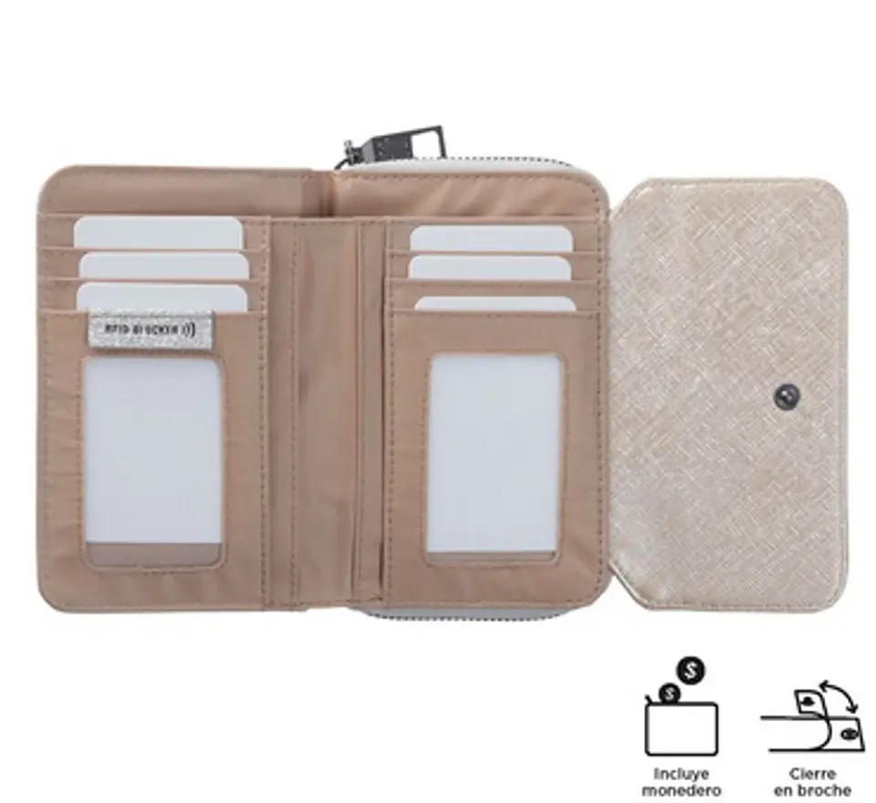 Billetera Pu Leather Rfid Cancri  28