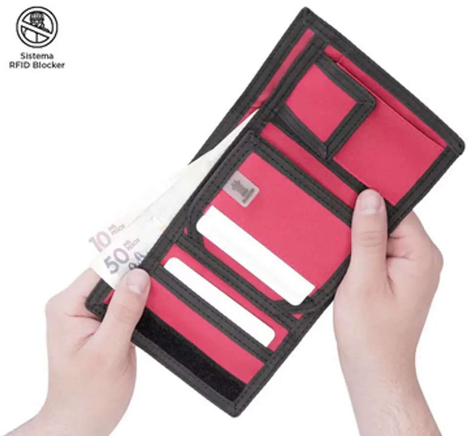 Billetera Lona Rfid Candombe  19