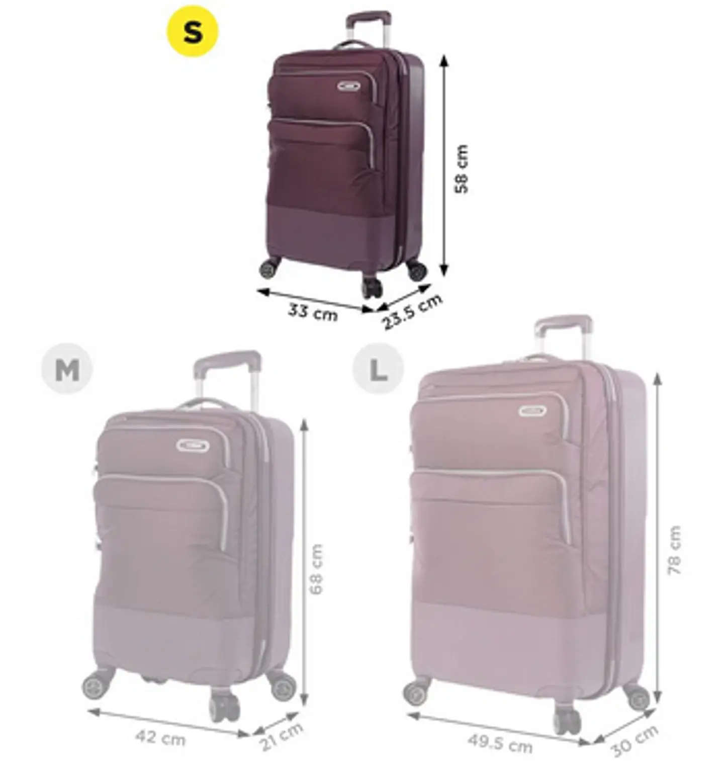 Maleta Viaje 360 Usky S 2