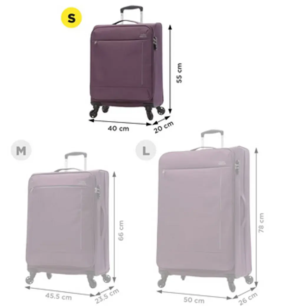 Maleta Viaje 360 Travel Lite S 2