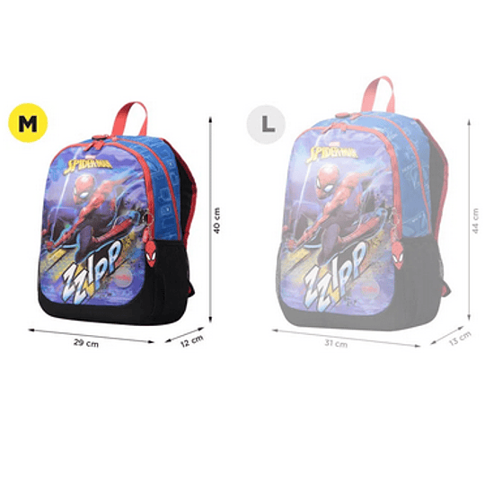 Morral Spiderman ZZIPP M 