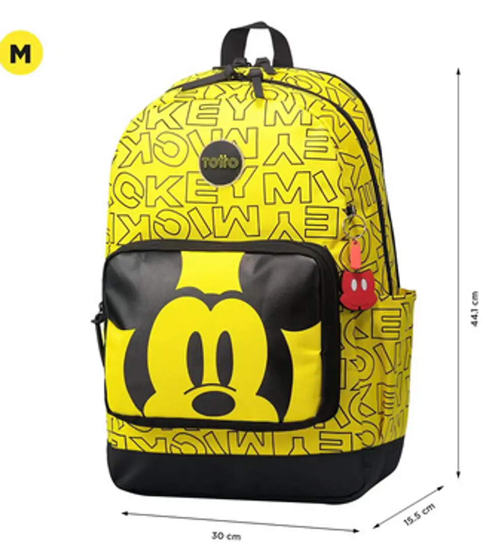 Morral Mickey Yellow M 3