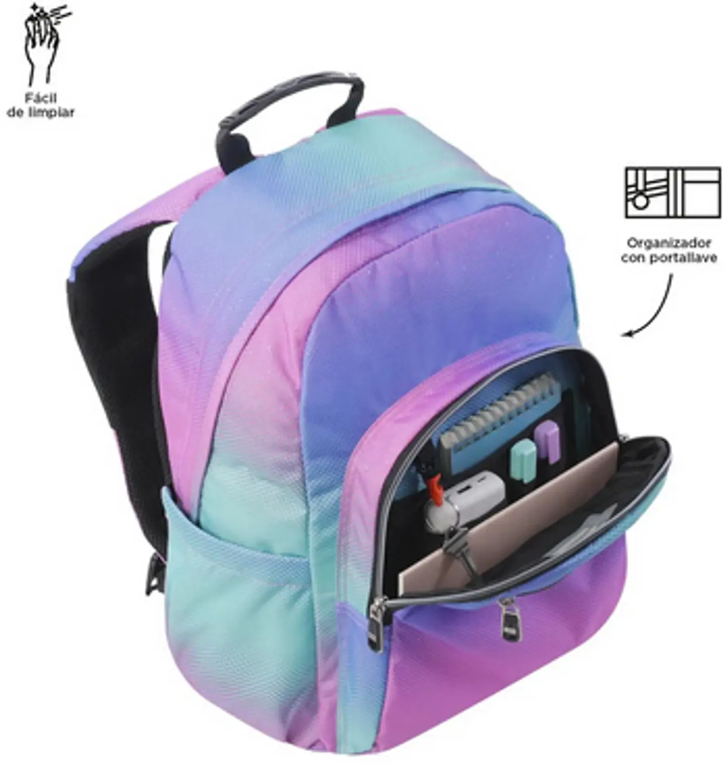 Morral  Totto Acuarela Glitter 11