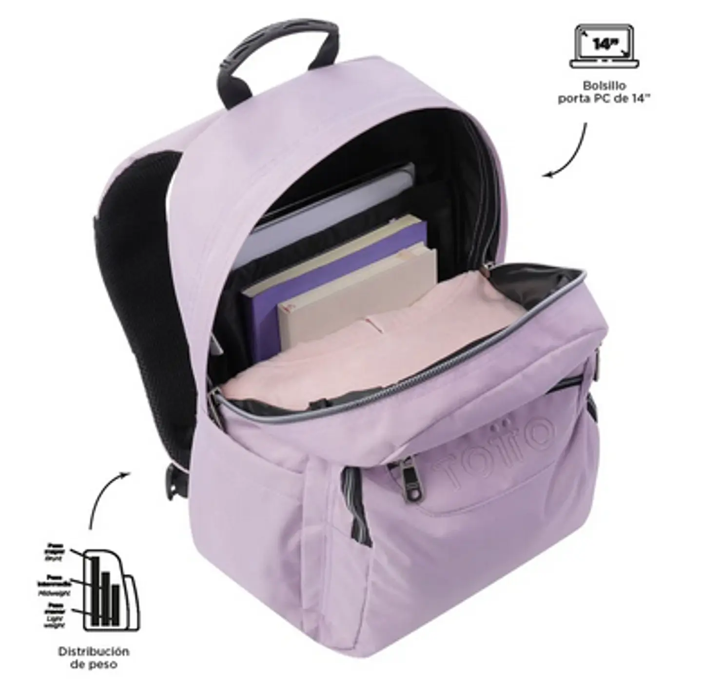 Morral  Totto Acuarela Glitter 4