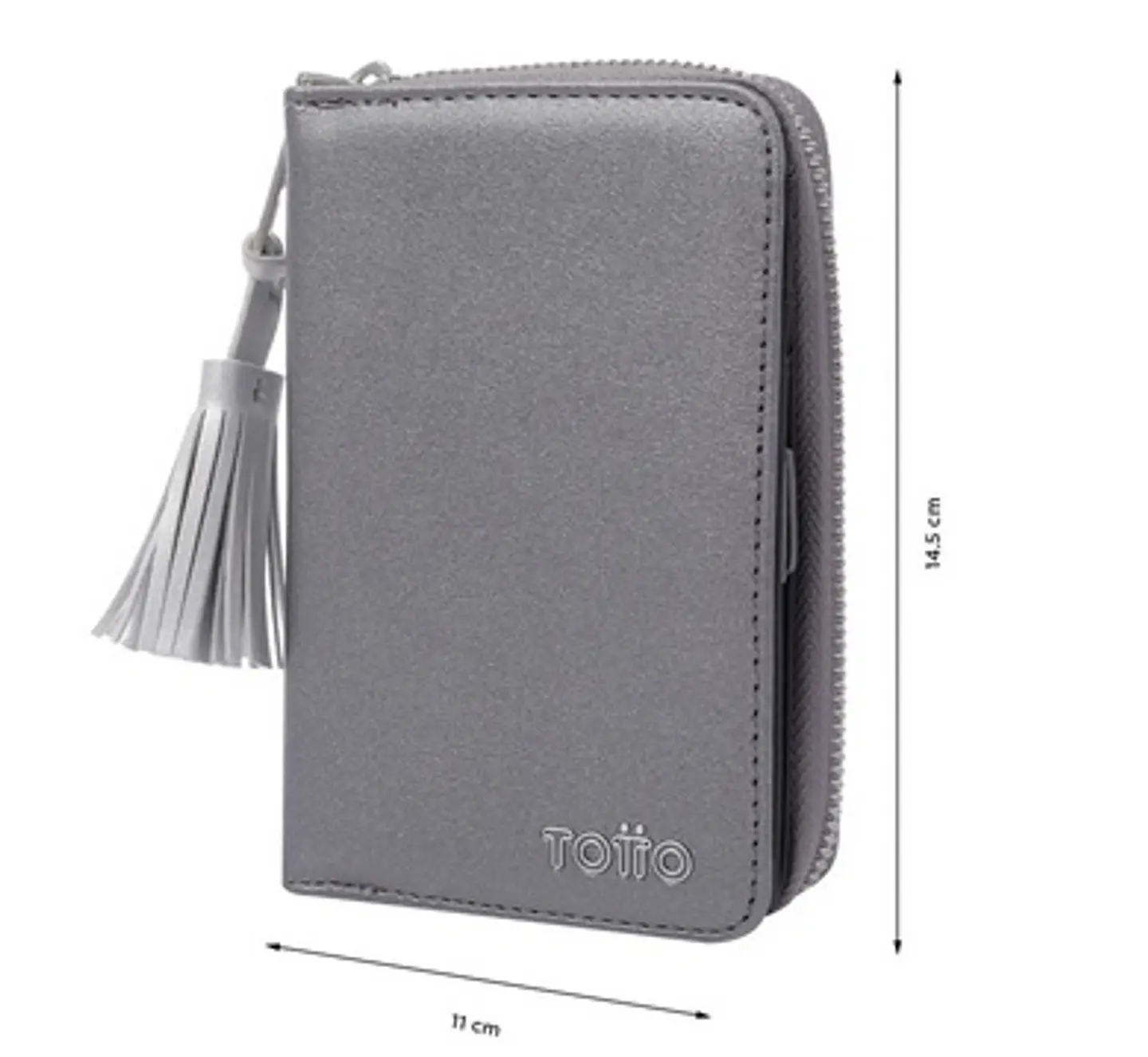 Billetera Pu Leather Rfid Sepia 12