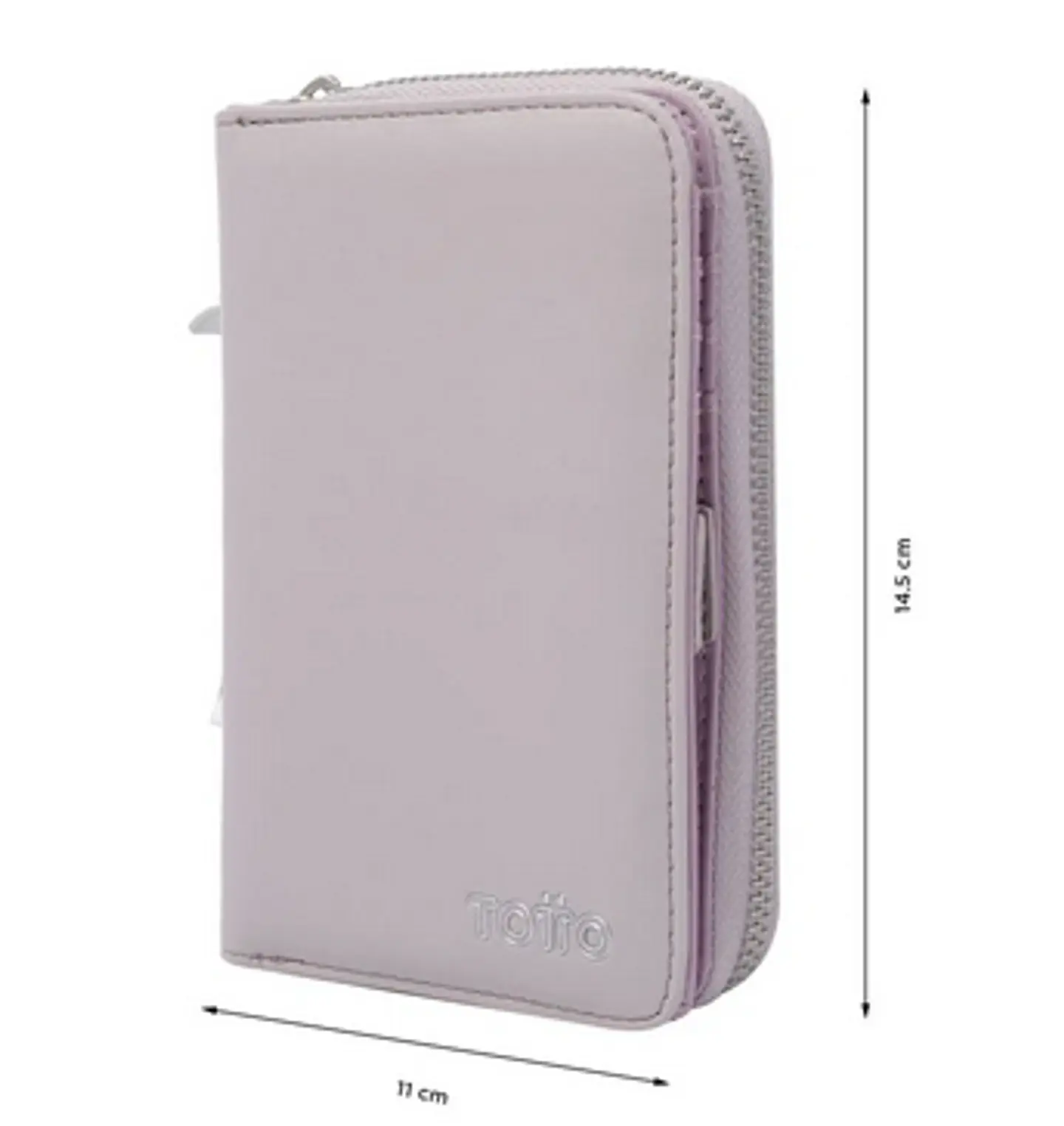 Billetera Pu Leather Rfid Sepia 17