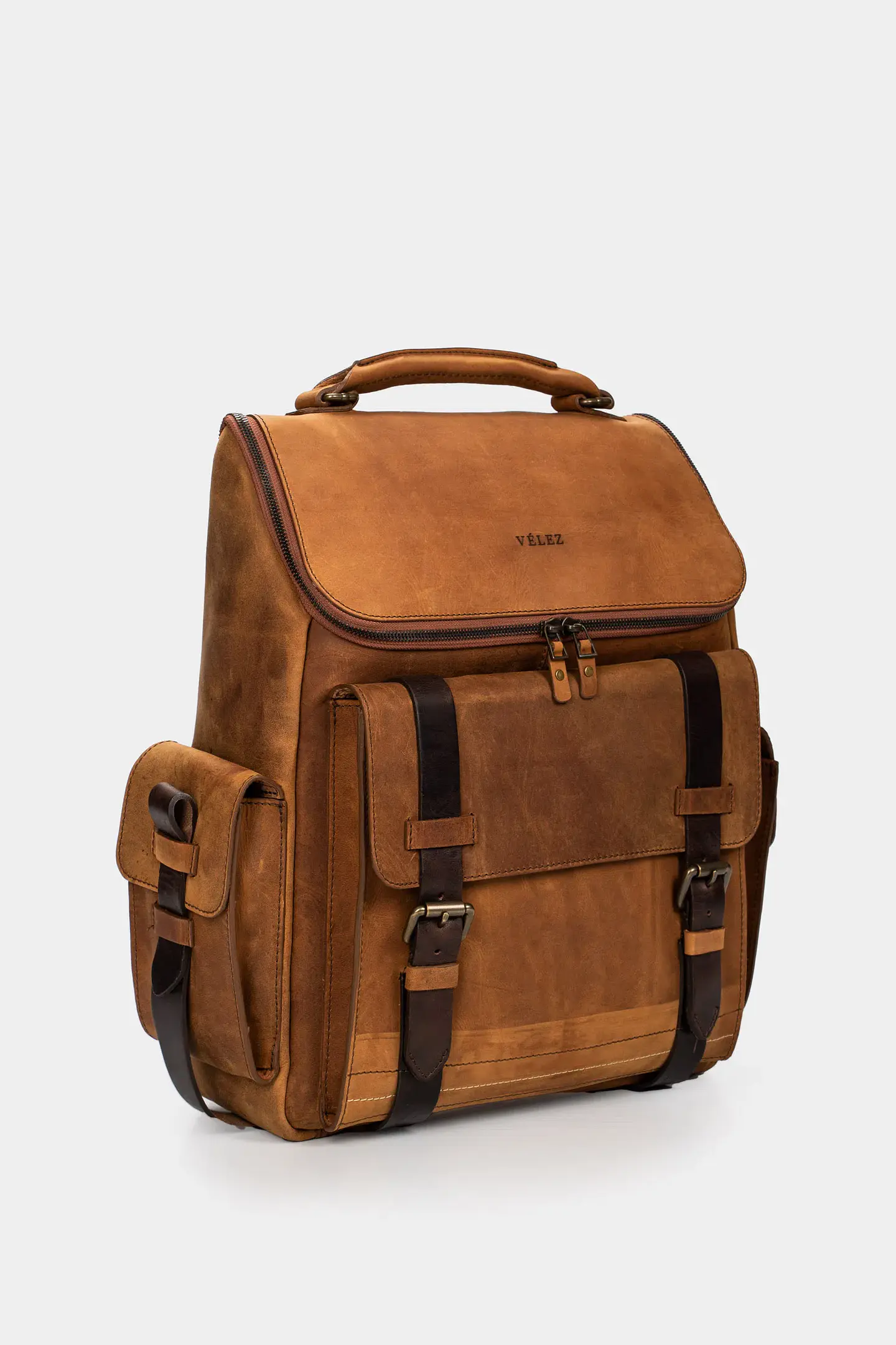 Morral Archeology  de Cuero Vintage Miel 3