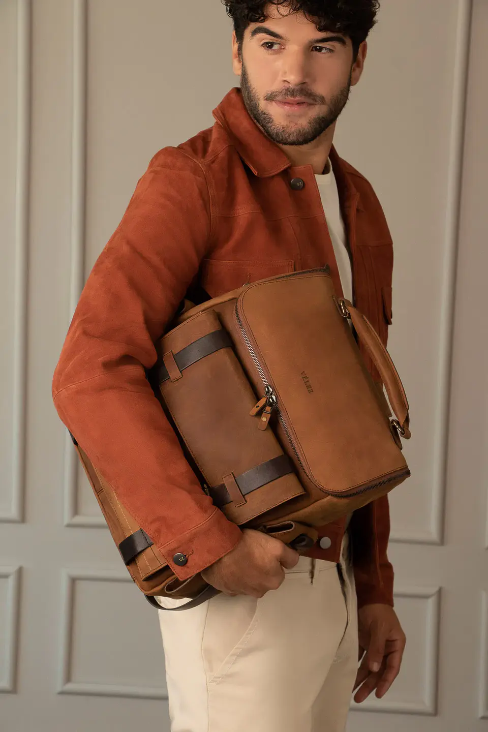 Morral Archeology  de Cuero Vintage Miel 2