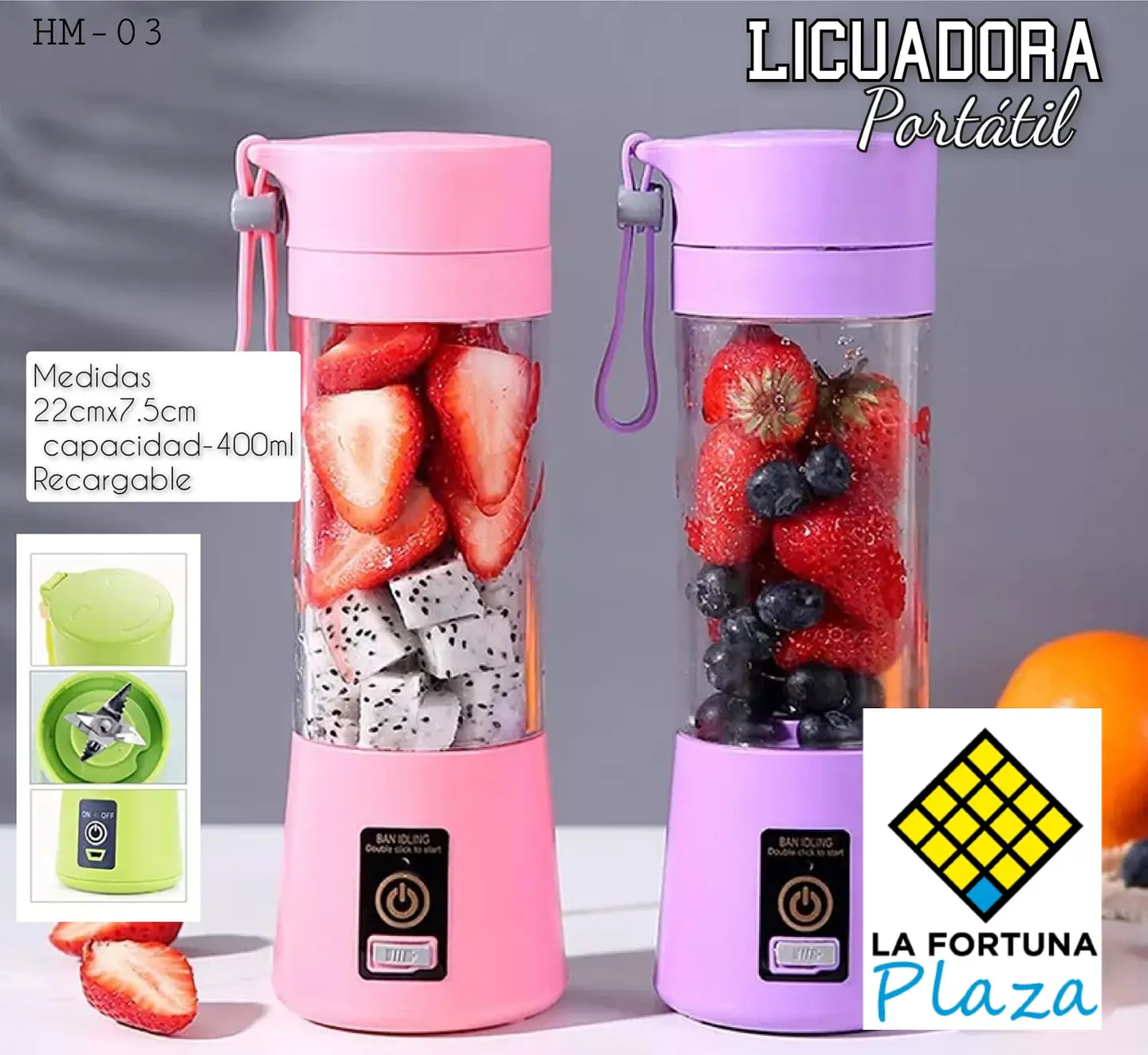 Licuadora Portátil YE-02 1