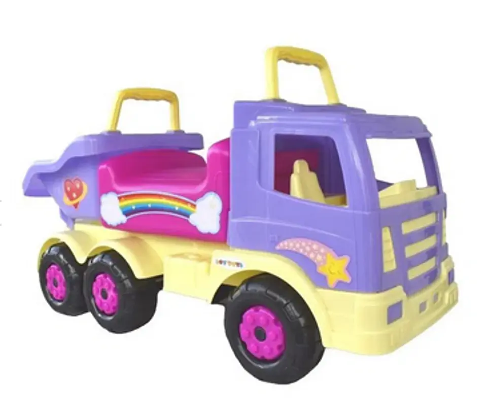 Vehiculo Montable Truck Niña 3