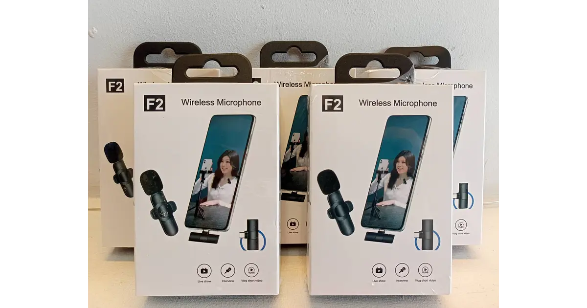 Microfono Wireless F2