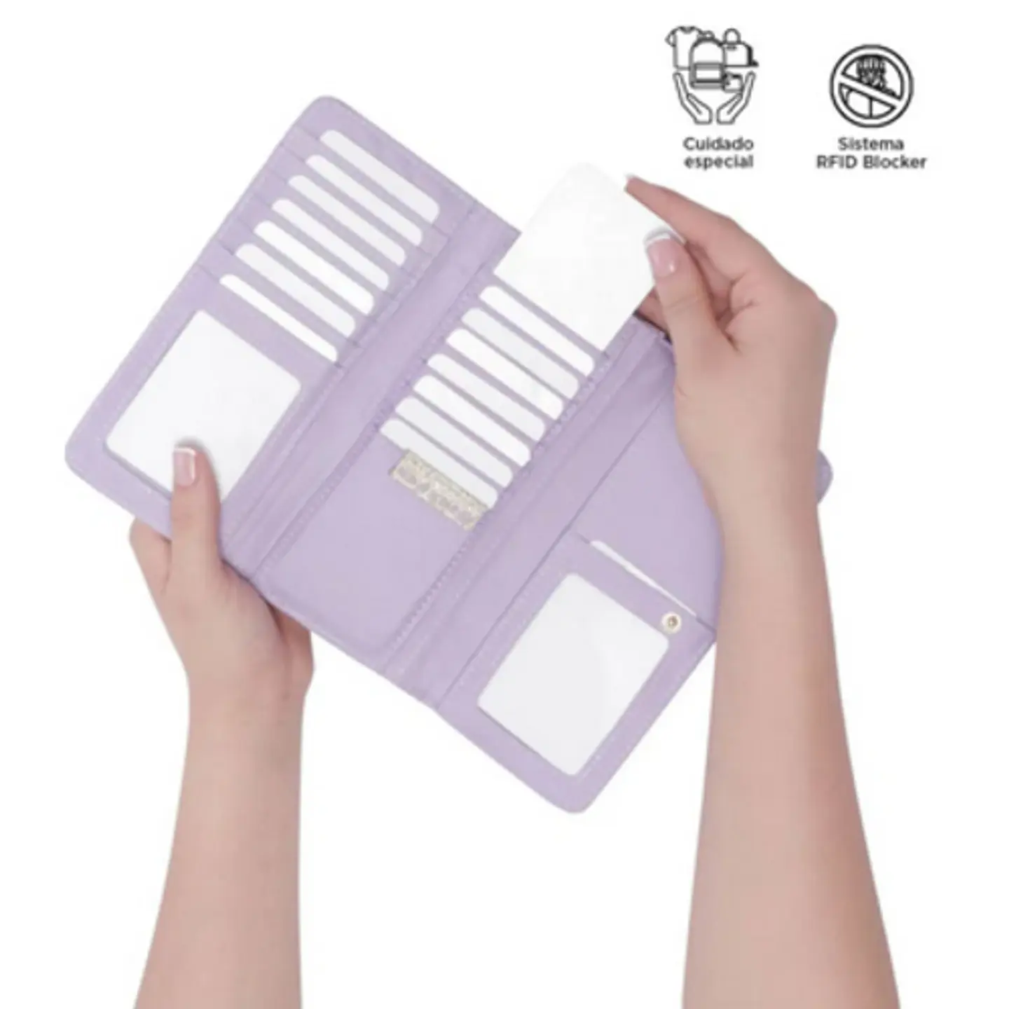 Billetera Pu Leather Rfid Subra 5