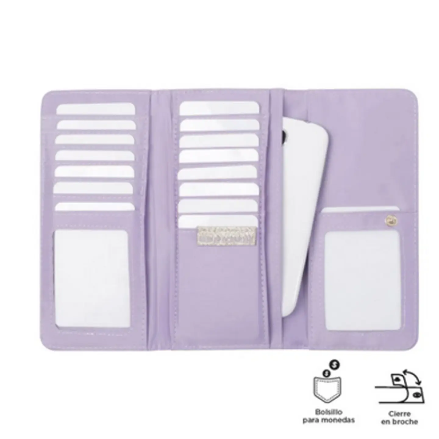 Billetera Pu Leather Rfid Subra 6