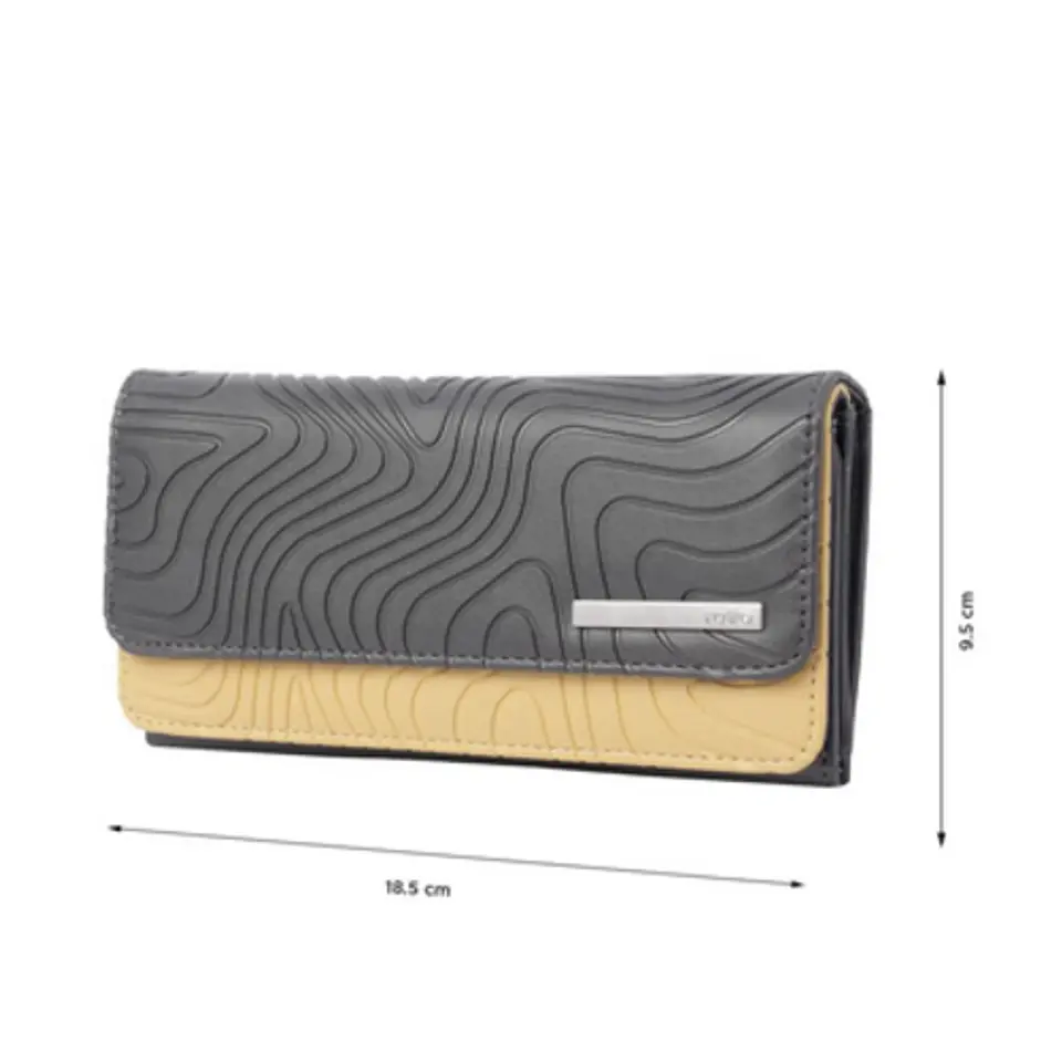 Billetera Pu Leather Rfid Subra 9