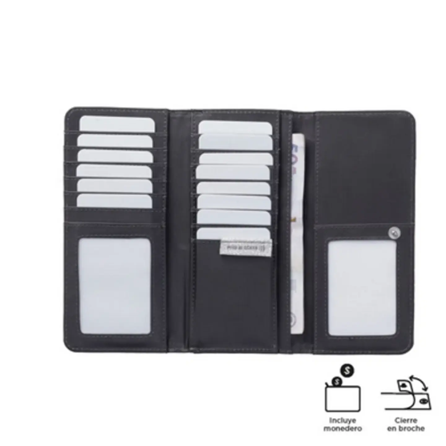 Billetera Pu Leather Rfid Subra 11