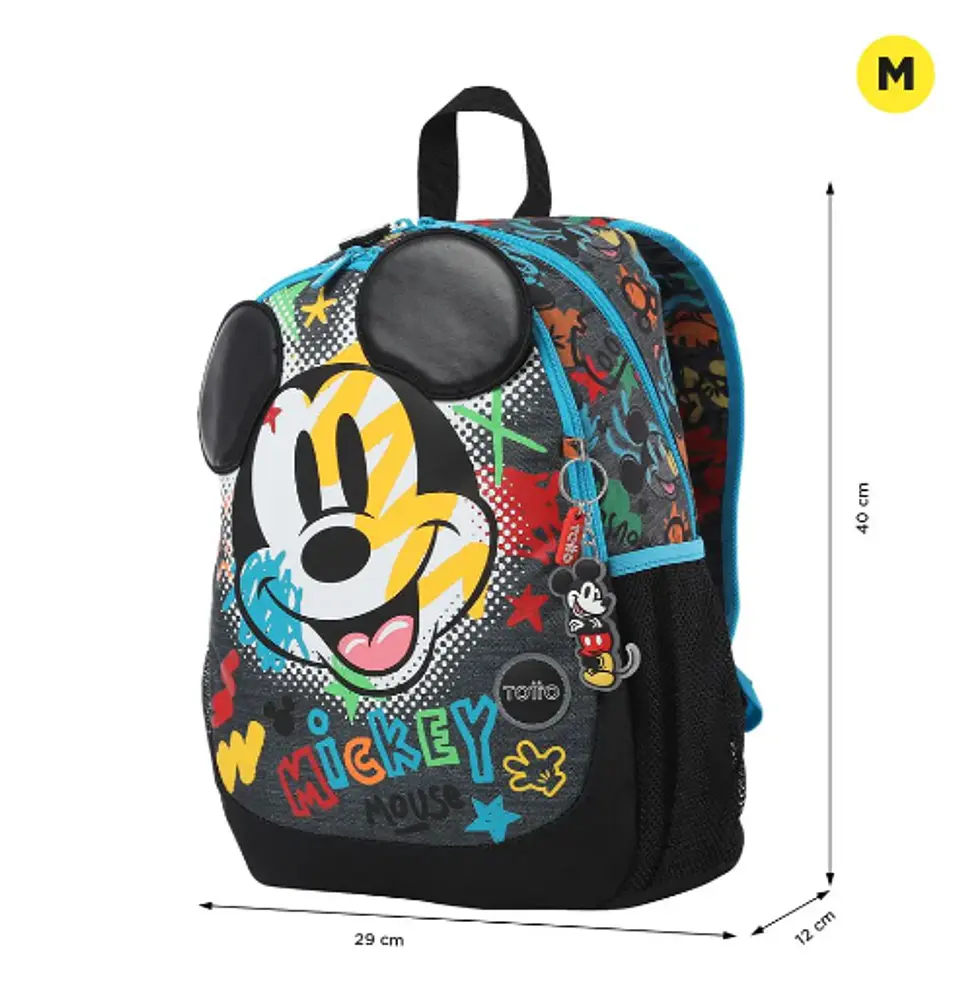 Morral Mickey M Gris 2