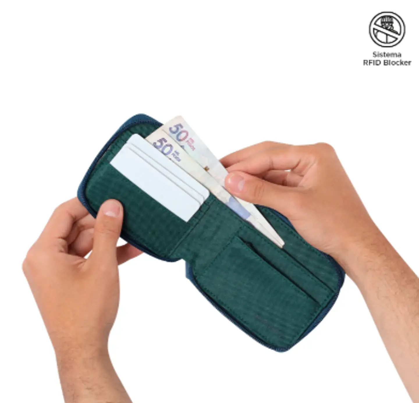 Billetera En Lona Rfid Maldonado  19