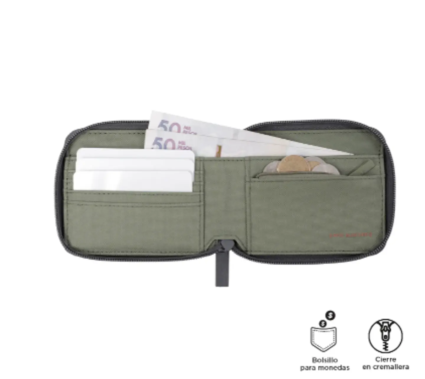 Billetera En Lona Rfid Maldonado  14