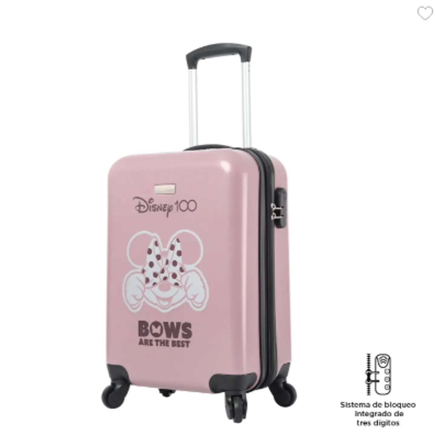 Maleta De Viaje 360 Disney 100 Minnie 13