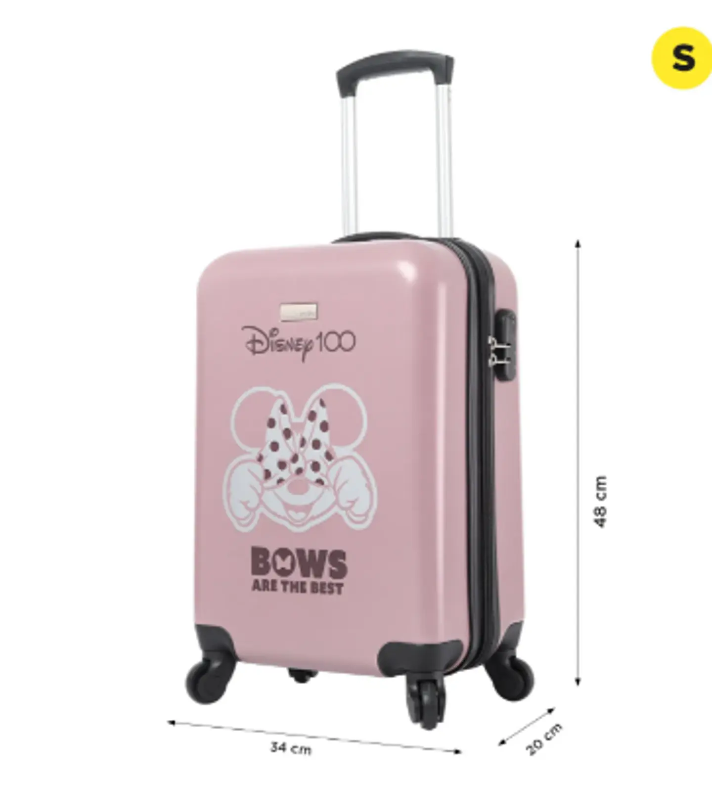 Maleta De Viaje 360 Disney 100 Minnie 11