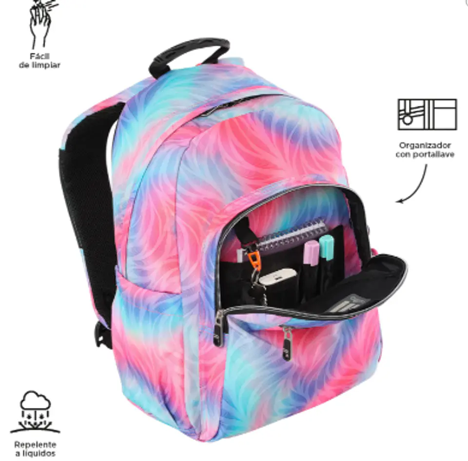 Morral  Totto Acuarela Glitter 20