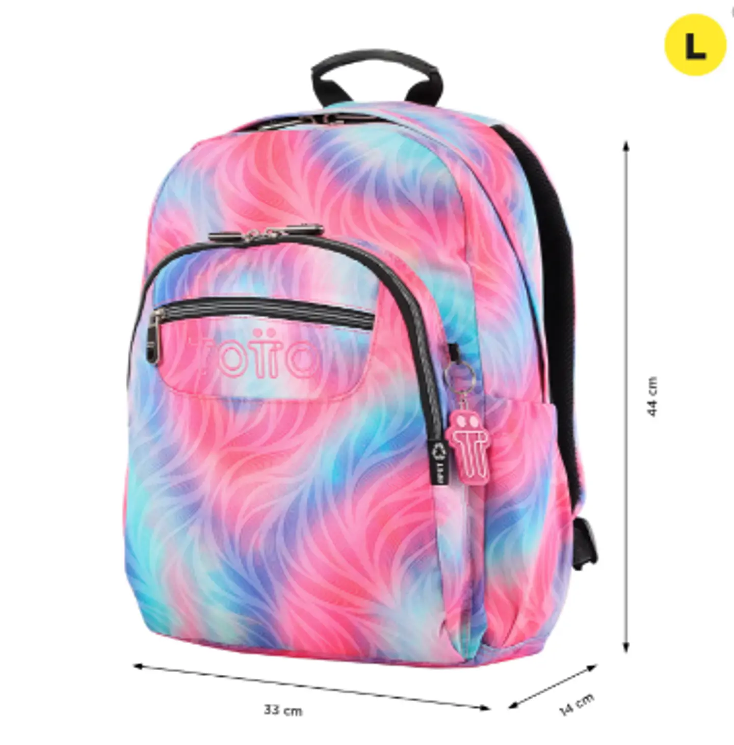 Morral  Totto Acuarela Glitter 18